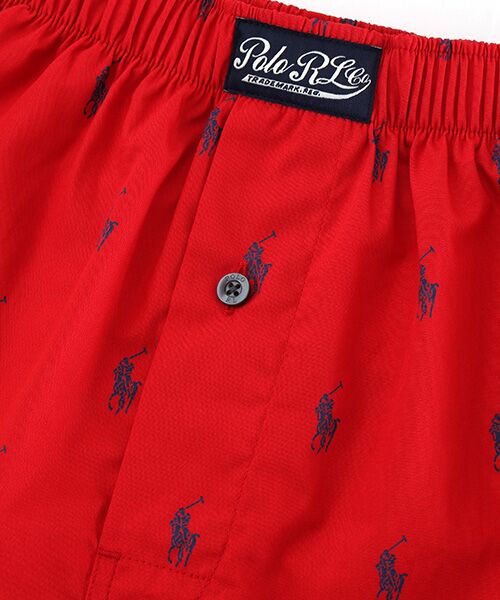POLO RALPH LAUREN UNDERWEAR SLEEPWEAR / ポロ ラルフ ローレン アンダーウェア スリープウェア トランクス | トランクス オールオーバーPPプリント | 詳細4
