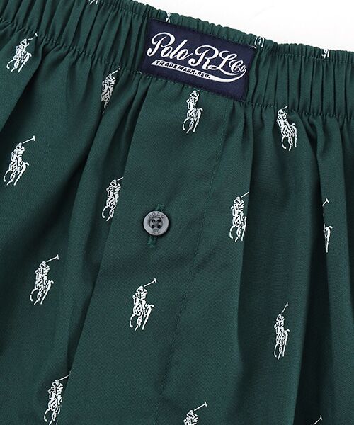 POLO RALPH LAUREN UNDERWEAR SLEEPWEAR / ポロ ラルフ ローレン アンダーウェア スリープウェア トランクス | トランクス オールオーバーPPプリント | 詳細3