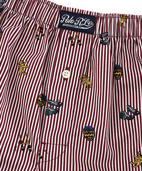 POLO RALPH LAUREN UNDERWEAR SLEEPWEAR / ポロ ラルフ ローレン アンダーウェア スリープウェア トランクス | トランクス ラグビーベンガルプリント | 詳細2