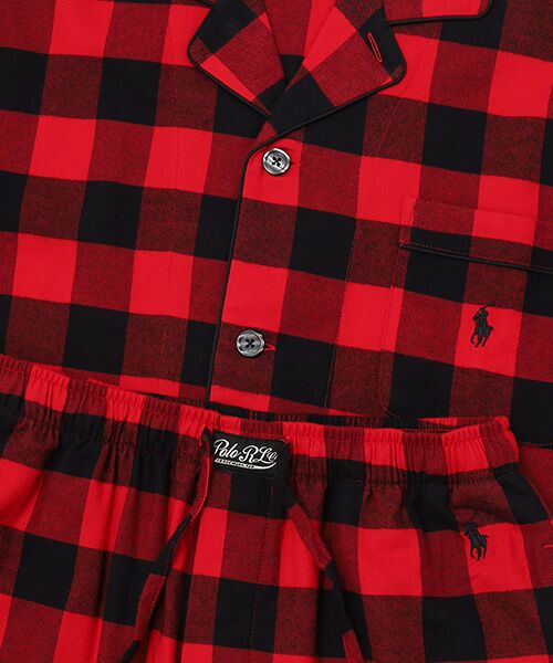 POLO RALPH LAUREN UNDERWEAR SLEEPWEAR / ポロ ラルフ ローレン アンダーウェア スリープウェア ルームウェア | フランネルパジャマ バッファローチェック | 詳細3