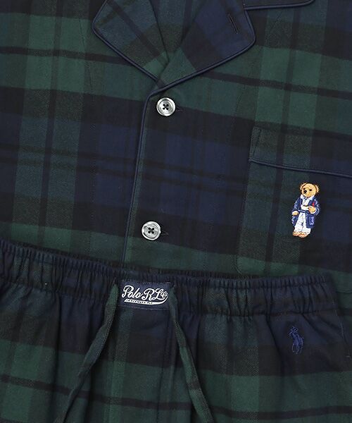 POLO RALPH LAUREN UNDERWEAR SLEEPWEAR / ポロ ラルフ ローレン アンダーウェア スリープウェア ルームウェア | フランネルパジャマ ブラックウォッチ | 詳細3