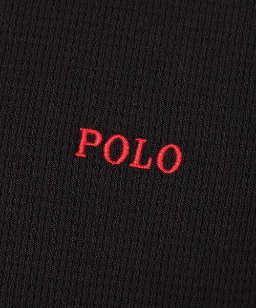 POLO RALPH LAUREN UNDERWEAR SLEEPWEAR / ポロ ラルフ ローレン アンダーウェア スリープウェア ルームウェア | ワッフルロングスリーブクルーネック | 詳細1