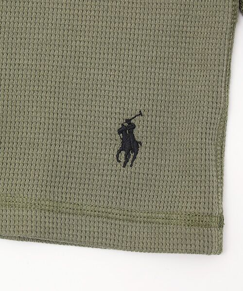 POLO RALPH LAUREN UNDERWEAR SLEEPWEAR / ポロ ラルフ ローレン アンダーウェア スリープウェア ルームウェア | ワッフルロングスリーブクルーネック | 詳細7