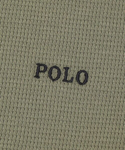 POLO RALPH LAUREN UNDERWEAR SLEEPWEAR / ポロ ラルフ ローレン アンダーウェア スリープウェア ルームウェア | ワッフルロングスリーブクルーネック | 詳細8
