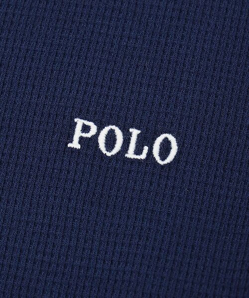 POLO RALPH LAUREN UNDERWEAR SLEEPWEAR / ポロ ラルフ ローレン アンダーウェア スリープウェア ルームウェア | ワッフルロングスリーブクルーネック | 詳細9