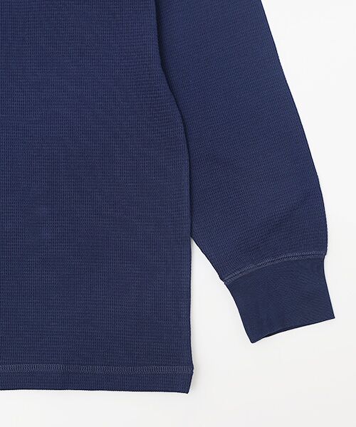 POLO RALPH LAUREN UNDERWEAR SLEEPWEAR / ポロ ラルフ ローレン アンダーウェア スリープウェア ルームウェア | ワッフルロングスリーブクルーネック ホリデーベア刺繍 | 詳細5