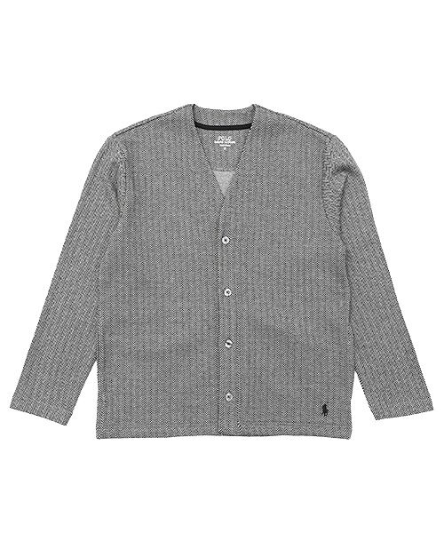 POLO RALPH LAUREN UNDERWEAR SLEEPWEAR/ポロ ラルフ ローレン アンダーウェア スリープウェア ヘリンボーン カーディガン ヘザーグレー LL POLO RALPH LAUREN UNDERWEAR SLEEPWEAR/ポロ ラルフ ローレン アンダーウェア スリープウェア ヘリンボーン カーディガン ヘザーグレー LL