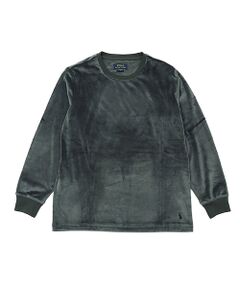 POLO RALPH LAUREN UNDERWEAR SLEEPWEAR / ポロ ラルフ ローレン アンダーウェア スリープウェア ルームウェア | ブラッシュドベロア ロングスリーブクルーネック