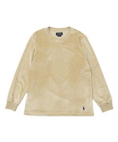 POLO RALPH LAUREN UNDERWEAR SLEEPWEAR / ポロ ラルフ ローレン アンダーウェア スリープウェア ルームウェア | ブラッシュドベロア ロングスリーブクルーネック