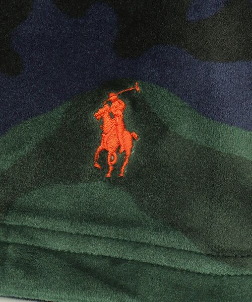 POLO RALPH LAUREN UNDERWEAR SLEEPWEAR / ポロ ラルフ ローレン アンダーウェア スリープウェア ルームウェア | ブラッシュドベロア ロングスリーブクルーネック | 詳細2