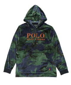 POLO RALPH LAUREN UNDERWEAR SLEEPWEAR / ポロ ラルフ ローレン アンダーウェア スリープウェア ルームウェア | ブラッシュドベロア ロングスリーブフーディー
