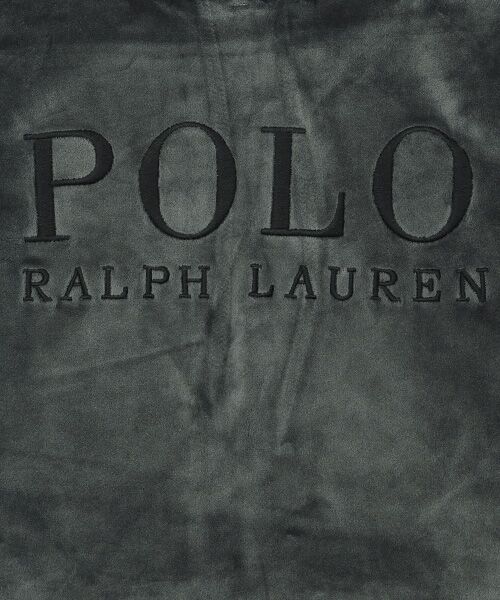POLO RALPH LAUREN UNDERWEAR SLEEPWEAR / ポロ ラルフ ローレン アンダーウェア スリープウェア ルームウェア | ブラッシュドベロア ロングスリーブフーディー | 詳細1