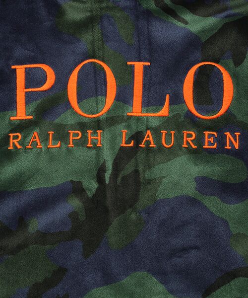 POLO RALPH LAUREN UNDERWEAR SLEEPWEAR / ポロ ラルフ ローレン アンダーウェア スリープウェア ルームウェア | ブラッシュドベロア ロングスリーブフーディー | 詳細7