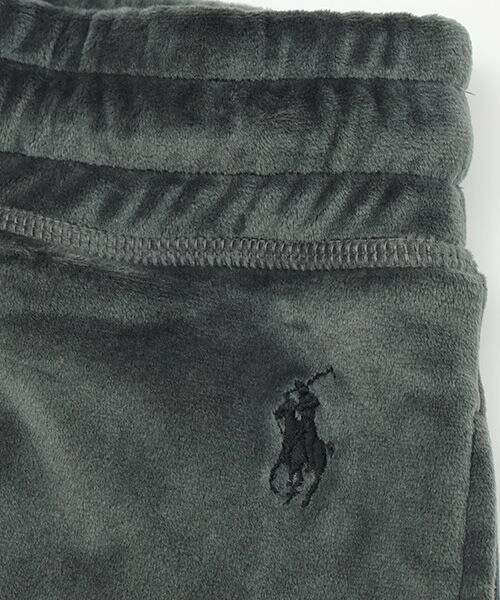 POLO RALPH LAUREN UNDERWEAR SLEEPWEAR / ポロ ラルフ ローレン アンダーウェア スリープウェア ルームウェア | ブラッシュドベロア スリムパンツ | 詳細1