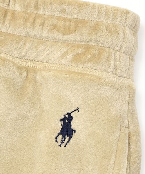 POLO RALPH LAUREN UNDERWEAR SLEEPWEAR / ポロ ラルフ ローレン アンダーウェア スリープウェア ルームウェア | ブラッシュドベロア スリムパンツ | 詳細6