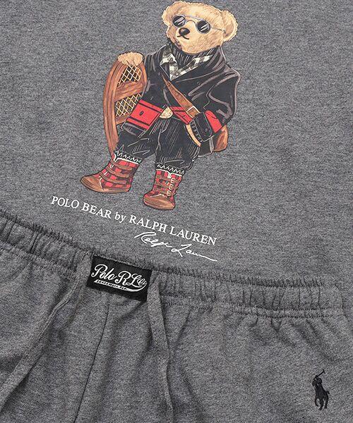 POLO RALPH LAUREN UNDERWEAR SLEEPWEAR / ポロ ラルフ ローレン アンダーウェア スリープウェア ルームウェア | ミニフレンチテリースリープウェアセット ホリデーベア | 詳細5