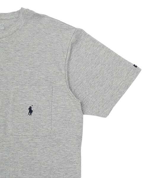 POLO RALPH LAUREN UNDERWEAR SLEEPWEAR / ポロ ラルフ ローレン アンダーウェア スリープウェア ルームウェア | メッシュピケ クルーネック ショートスリーブシャツ | 詳細3