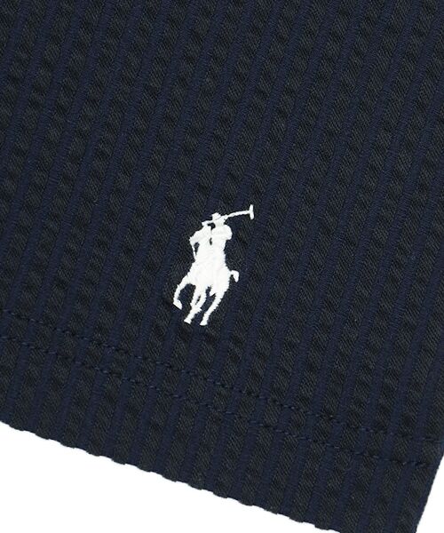 POLO RALPH LAUREN UNDERWEAR SLEEPWEAR / ポロ ラルフ ローレン アンダーウェア スリープウェア ルームウェア | ニットシアサッカー クルーネックポケットショートスリーブシャツ | 詳細1
