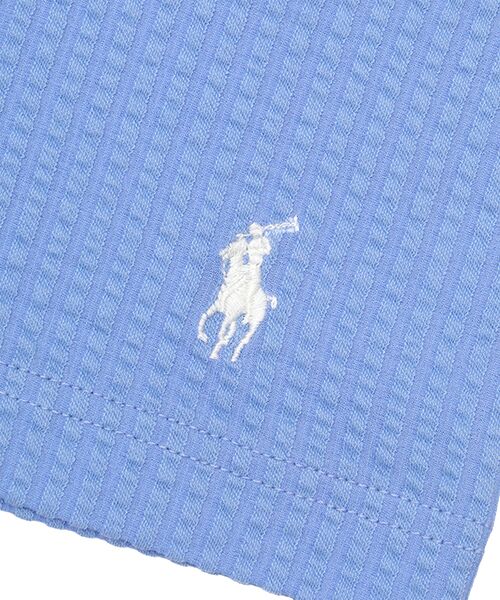 POLO RALPH LAUREN UNDERWEAR SLEEPWEAR / ポロ ラルフ ローレン アンダーウェア スリープウェア ルームウェア | ニットシアサッカー クルーネックポケットショートスリーブシャツ | 詳細5