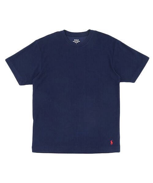 POLO RALPH LAUREN UNDERWEAR SLEEPWEAR / ポロ ラルフ ローレン アンダーウェア スリープウェア ルームウェア | テリークロス ショートスリーブシャツ（ネイビー）