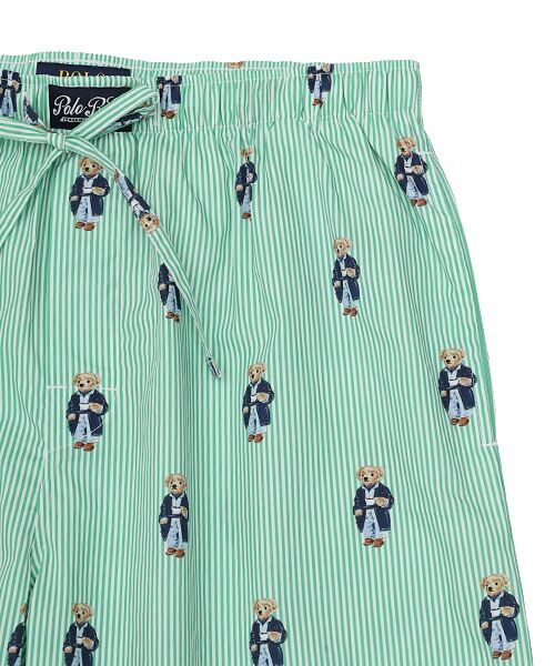POLO RALPH LAUREN UNDERWEAR SLEEPWEAR / ポロ ラルフ ローレン アンダーウェア スリープウェア ルームウェア | スリープショートパンツ モーニングローブベア ストライプ | 詳細2