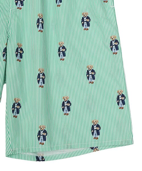 POLO RALPH LAUREN UNDERWEAR SLEEPWEAR / ポロ ラルフ ローレン アンダーウェア スリープウェア ルームウェア | スリープショートパンツ モーニングローブベア ストライプ | 詳細3