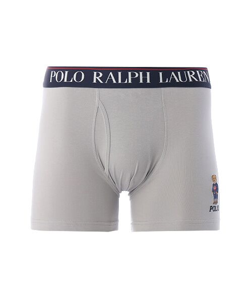POLO RALPH LAUREN UNDERWEAR SLEEPWEAR / ポロ ラルフ ローレン アンダーウェア スリープウェア ボクサーパンツ・ブリーフ | ボクサーブリーフ コアフラッグセーターベア（ライトグレー）
