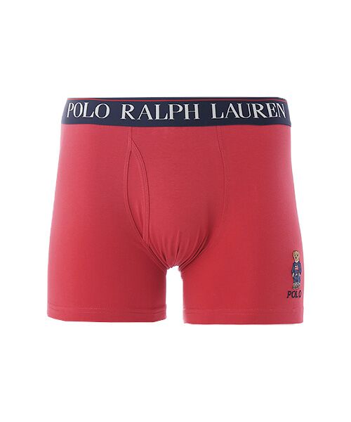 POLO RALPH LAUREN UNDERWEAR SLEEPWEAR / ポロ ラルフ ローレン アンダーウェア スリープウェア ボクサーパンツ・ブリーフ | ボクサーブリーフ コアフラッグセーターベア（レッド）