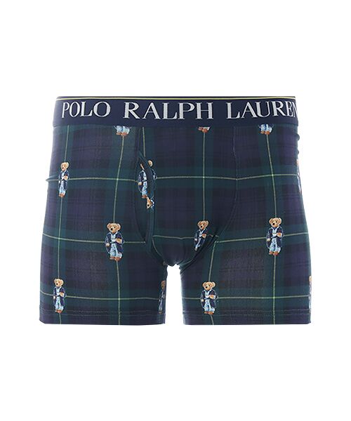 POLO RALPH LAUREN UNDERWEAR SLEEPWEAR / ポロ ラルフ ローレン アンダーウェア スリープウェア ボクサーパンツ・ブリーフ | ボクサーブリーフ モーニングローブベア オールオーバープリント（グリーン）