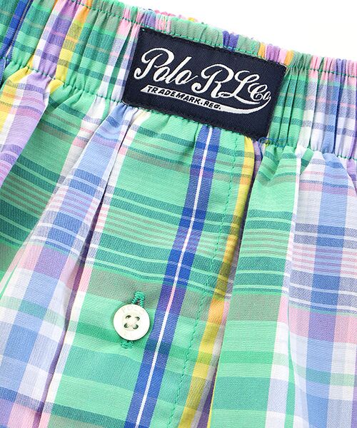 POLO RALPH LAUREN UNDERWEAR SLEEPWEAR / ポロ ラルフ ローレン アンダーウェア スリープウェア トランクス | トランクス グリーンデールチェック | 詳細2