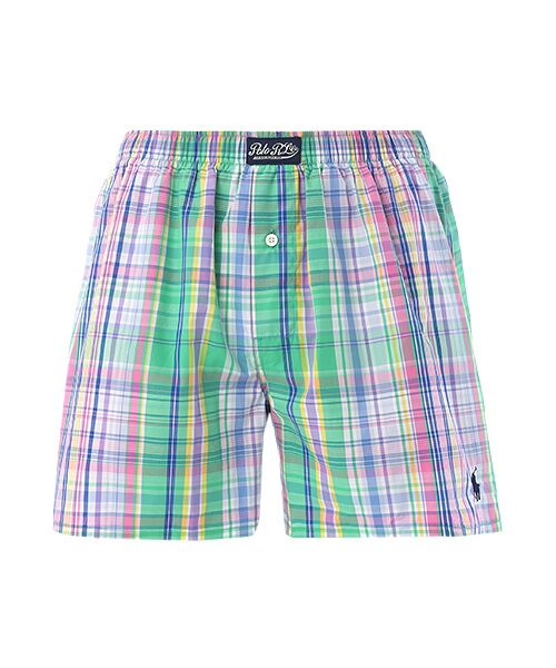 POLO RALPH LAUREN UNDERWEAR SLEEPWEAR / ポロ ラルフ ローレン アンダーウェア スリープウェア トランクス | トランクス グリーンデールチェック（グリーン）