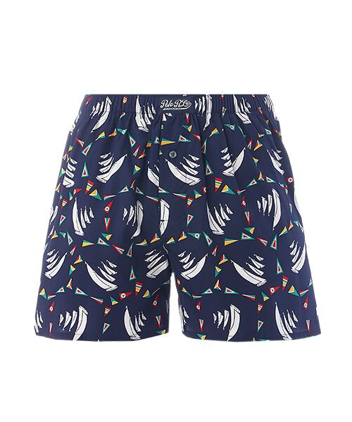 POLO RALPH LAUREN UNDERWEAR SLEEPWEAR / ポロ ラルフ ローレン アンダーウェア スリープウェア トランクス | トランクス ウインドワンドセイルプリント（ネイビー）