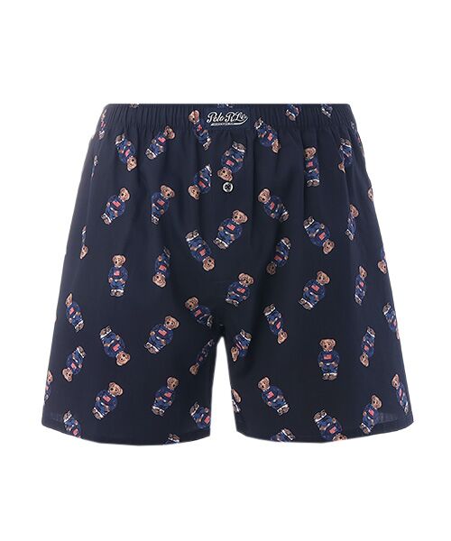 POLO RALPH LAUREN UNDERWEAR SLEEPWEAR / ポロ ラルフ ローレン アンダーウェア スリープウェア トランクス | トランクス コアフラッグセーターベア（ネイビー）