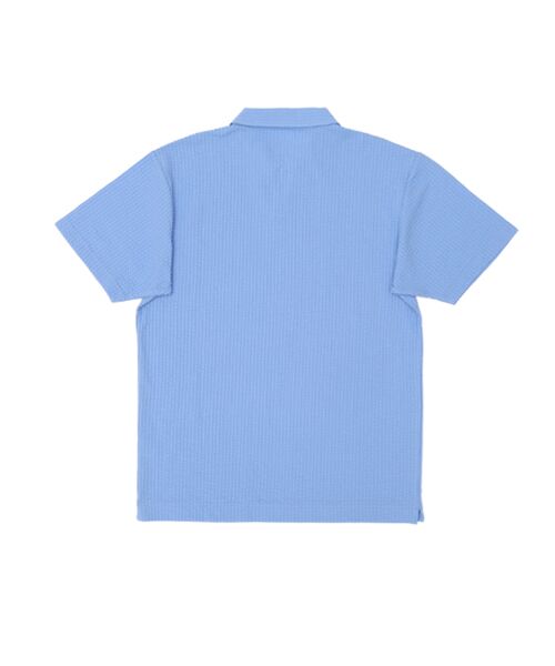 POLO RALPH LAUREN UNDERWEAR SLEEPWEAR / ポロ ラルフ ローレン アンダーウェア スリープウェア ルームウェア | ニットシアサッカー ジョニーカラー ショートスリーブシャツ | 詳細2