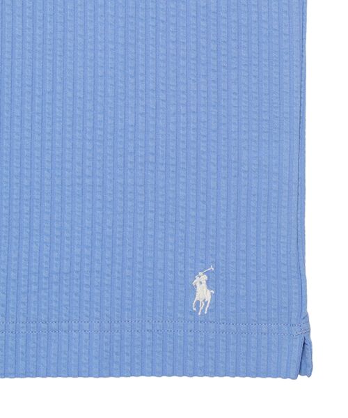 POLO RALPH LAUREN UNDERWEAR SLEEPWEAR / ポロ ラルフ ローレン アンダーウェア スリープウェア ルームウェア | ニットシアサッカー ジョニーカラー ショートスリーブシャツ | 詳細4