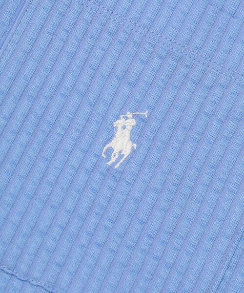 POLO RALPH LAUREN UNDERWEAR SLEEPWEAR / ポロ ラルフ ローレン アンダーウェア スリープウェア ルームウェア | ニットシアサッカー PJトップ ショートスリープ | 詳細5