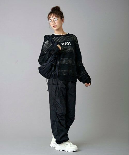 POM PONETTE AMI / ポンポネット アミ ショルダーバッグ | 【AMI】マルチウェイギャザーショルダーバッグ | 詳細10