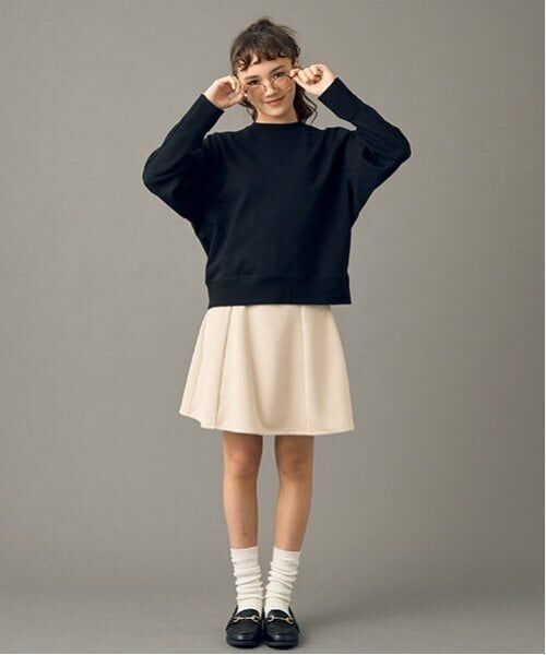 POM PONETTE AMI / ポンポネット アミ ショート・ハーフ・半端丈パンツ | 【AMI】ポンチスエードスカパン | 詳細2