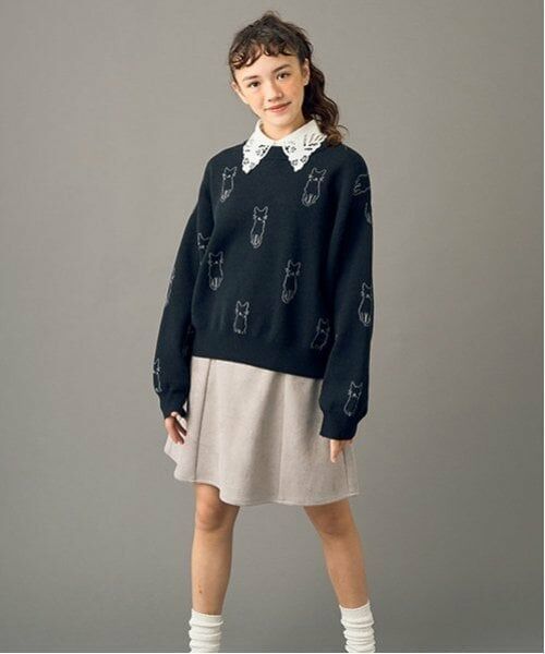 POM PONETTE AMI / ポンポネット アミ ショート・ハーフ・半端丈パンツ | 【AMI】ポンチスエードスカパン | 詳細6