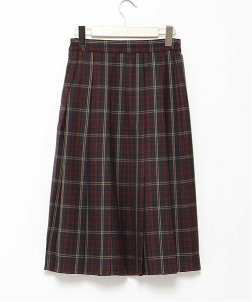 POM PONETTE AMI / ポンポネット アミ ミニ・ひざ丈スカート | 【AMI】ミドル丈チェックプリーツスカート | 詳細14