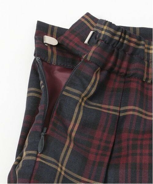 POM PONETTE AMI / ポンポネット アミ ミニ・ひざ丈スカート | 【AMI】ミドル丈チェックプリーツスカート | 詳細17