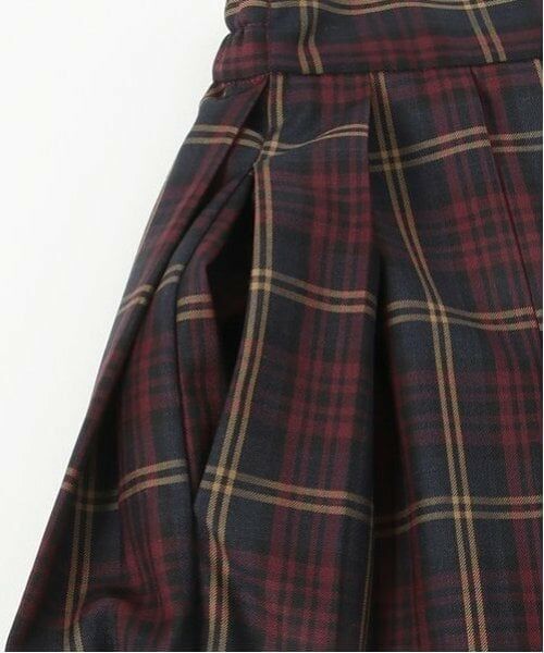 POM PONETTE AMI / ポンポネット アミ ミニ・ひざ丈スカート | 【AMI】ミドル丈チェックプリーツスカート | 詳細19