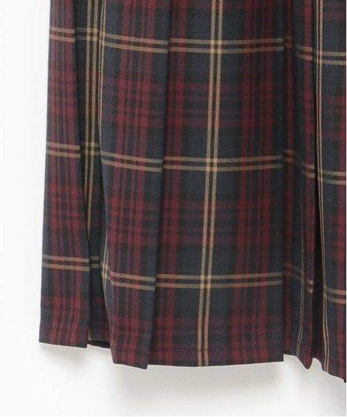 POM PONETTE AMI / ポンポネット アミ ミニ・ひざ丈スカート | 【AMI】ミドル丈チェックプリーツスカート | 詳細20