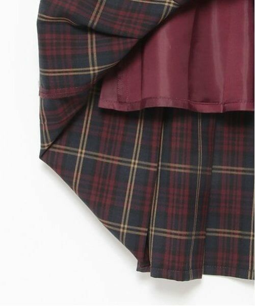 POM PONETTE AMI / ポンポネット アミ ミニ・ひざ丈スカート | 【AMI】ミドル丈チェックプリーツスカート | 詳細21