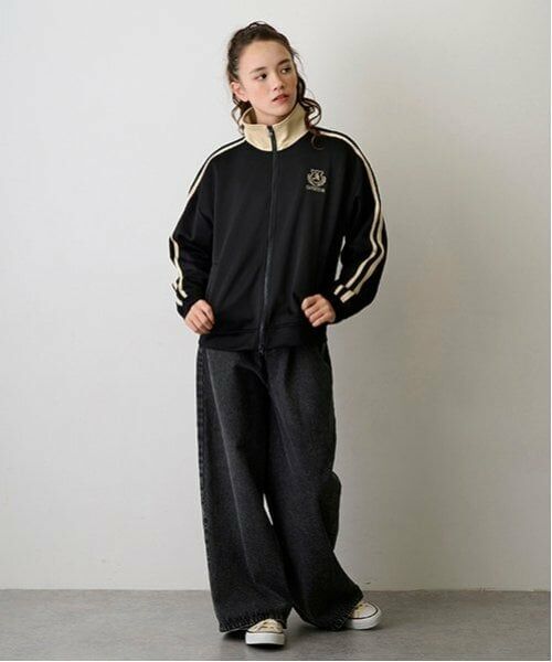 POM PONETTE AMI / ポンポネット アミ その他パンツ | 【AMI】パールフックデニムワイドパンツ | 詳細18