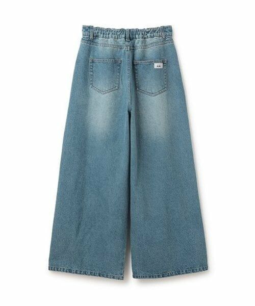 POM PONETTE AMI / ポンポネット アミ その他パンツ | 【AMI】パールフックデニムワイドパンツ | 詳細2