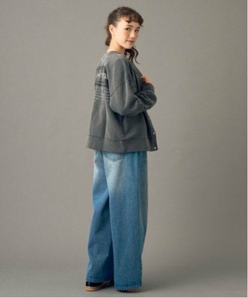 POM PONETTE AMI / ポンポネット アミ その他パンツ | 【AMI】パールフックデニムワイドパンツ | 詳細24