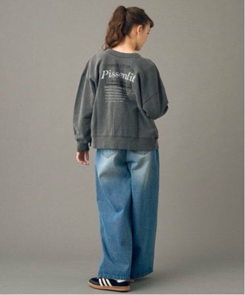 POM PONETTE AMI / ポンポネット アミ その他パンツ | 【AMI】パールフックデニムワイドパンツ | 詳細25