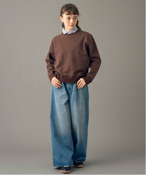 POM PONETTE AMI / ポンポネット アミ その他パンツ | 【AMI】パールフックデニムワイドパンツ | 詳細28