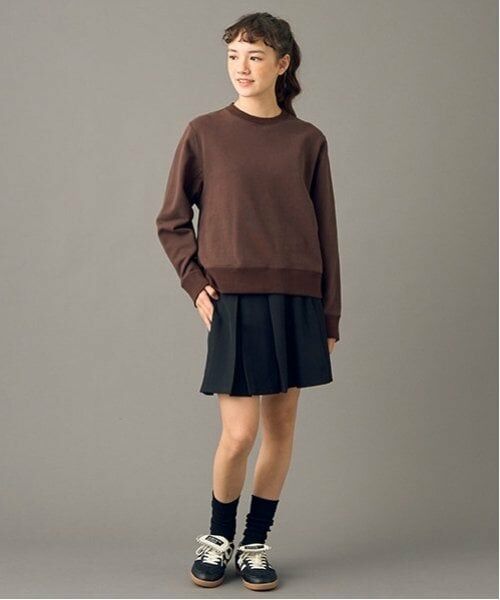 POM PONETTE AMI / ポンポネット アミ ショート・ハーフ・半端丈パンツ | 【AMI】ウエスト折り返しプリーツスカパン | 詳細12